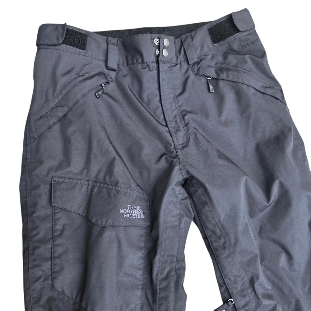 The North Face Snow Pants Mens Sz Medium Black HyVent Ski